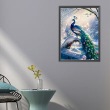 Load image into Gallery viewer, AB Diamond Painting - Full Round - Peacock (40*55CM)
