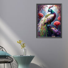 Load image into Gallery viewer, AB Diamond Painting - Full Round - Peacock (40*55CM)
