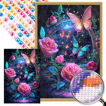 Load image into Gallery viewer, AB Diamond Painting - Full Round - fantasy rose (40*60CM)

