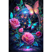 Load image into Gallery viewer, AB Diamond Painting - Full Round - fantasy rose (40*60CM)
