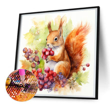 Load image into Gallery viewer, Diamond Painting - Full Round - Autumn squirrel (30*30CM)
