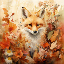 Load image into Gallery viewer, Diamond Painting - Full Round - autumn fox (30*30CM)
