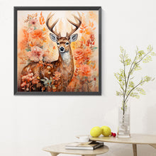Load image into Gallery viewer, Diamond Painting - Full Round - Autumn elk (30*30CM)
