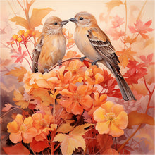 Load image into Gallery viewer, Diamond Painting - Full Round - autumn birds (30*30CM)
