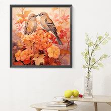 Load image into Gallery viewer, Diamond Painting - Full Round - autumn birds (30*30CM)
