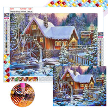 Load image into Gallery viewer, Diamond Painting - Full Square - snow scenery (40*30CM)
