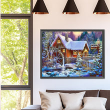 Load image into Gallery viewer, Diamond Painting - Full Square - snow scenery (40*30CM)
