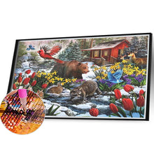 Load image into Gallery viewer, Diamond Painting - Full Square - snow scenery (40*30CM)
