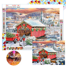 Load image into Gallery viewer, Diamond Painting - Full Square - snow scenery (40*30CM)
