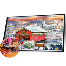 Load image into Gallery viewer, Diamond Painting - Full Square - snow scenery (40*30CM)
