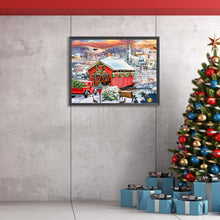 Load image into Gallery viewer, Diamond Painting - Full Square - snow scenery (40*30CM)
