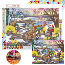 Load image into Gallery viewer, Diamond Painting - Full Square - snow scenery (40*30CM)
