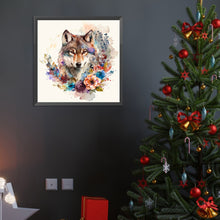 Load image into Gallery viewer, Diamond Painting - Full Round - a wolf (40*40CM)
