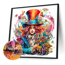 Load image into Gallery viewer, Diamond Painting - Full Round - Mad Hatter Alice (40*40CM)
