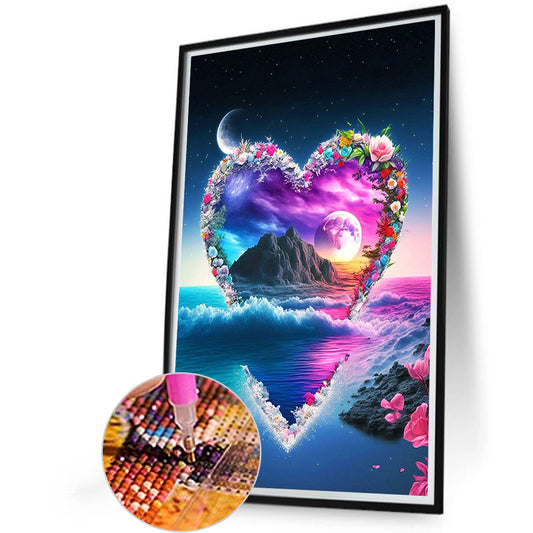 Diamond Painting - Full Round - love mountains and rivers (40*60CM)