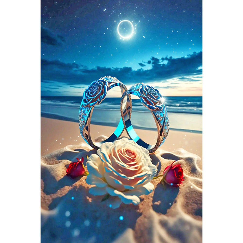 Diamond Painting - Full Round - oath under the moon (40*60CM)