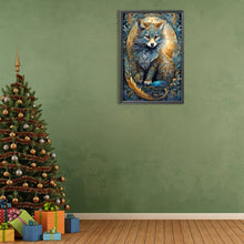 Load image into Gallery viewer, Diamond Painting - Full Round - black Wolf (40*60CM)

