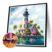 Load image into Gallery viewer, Diamond Painting - Full Round - lighthouse (30*30CM)

