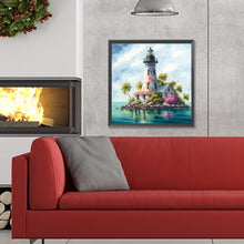 Load image into Gallery viewer, Diamond Painting - Full Round - lighthouse (30*30CM)
