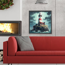 Load image into Gallery viewer, Diamond Painting - Full Round - lighthouse (30*30CM)

