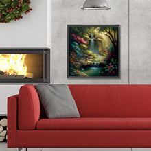 Load image into Gallery viewer, Diamond Painting - Full Round - Secret place in the woods (30*30CM)

