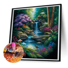 Load image into Gallery viewer, Diamond Painting - Full Round - Secret place in the woods (30*30CM)
