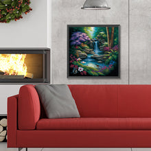 Load image into Gallery viewer, Diamond Painting - Full Round - Secret place in the woods (30*30CM)
