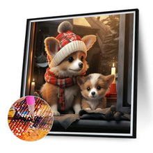 Load image into Gallery viewer, Diamond Painting - Full Round - Puppies and baby dogs (40*40CM)
