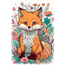 Load image into Gallery viewer, Diamond Painting - Full Round - fox (30*45CM)
