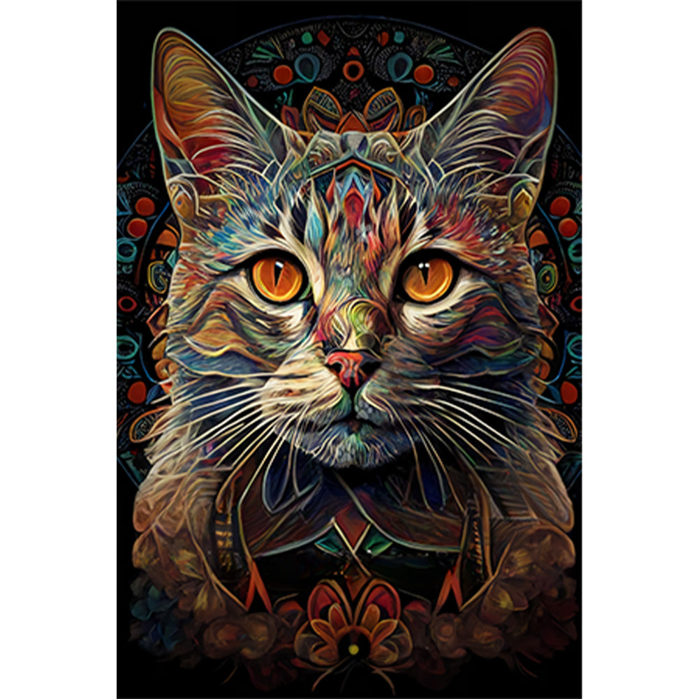 Diamond Painting - Full Round - cat (30*45CM)