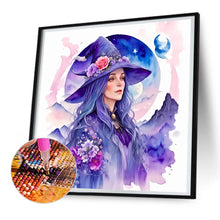 Load image into Gallery viewer, Diamond Painting - Full Round - elegant witch (30*30CM)
