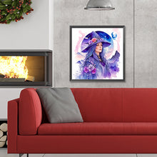 Load image into Gallery viewer, Diamond Painting - Full Round - elegant witch (30*30CM)
