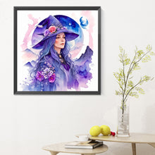 Load image into Gallery viewer, Diamond Painting - Full Round - elegant witch (30*30CM)
