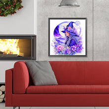 Load image into Gallery viewer, Diamond Painting - Full Round - elegant witch (30*30CM)
