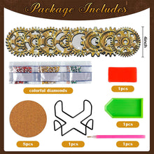 Load image into Gallery viewer, 8PCS Special Shape Diamond Painting DIY Coaster with Holder (Pinion)
