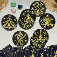 Load image into Gallery viewer, 8PCS Special Shape Diamond Painting DIY Coaster with Holder (Occult)
