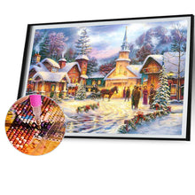 Load image into Gallery viewer, Diamond Painting - Full Square - Christmas street (70*50CM)
