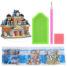 Load image into Gallery viewer, Diamond Painting Table Decor for Home Office Table Decor (Train Station)
