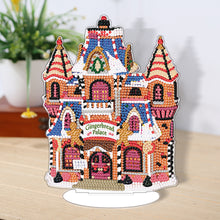 Load image into Gallery viewer, Diamond Painting Table Decor for Home Office Table Decor (Gingerbread City)
