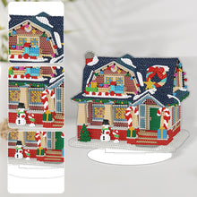 Load image into Gallery viewer, Diamond Painting Table Decor for Home Office Table Decor (Patch Hut)
