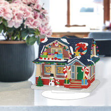 Load image into Gallery viewer, Diamond Painting Table Decor for Home Office Table Decor (Patch Hut)
