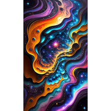 Load image into Gallery viewer, Diamond Painting - Full Square - starry sky waves (40*70CM)
