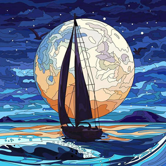 Diamond Painting - Full Round - Guzhou glass painting (30*30CM)