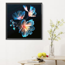 Load image into Gallery viewer, Diamond Painting - Full Round - Fluorescent crystal flowers (30*30CM)
