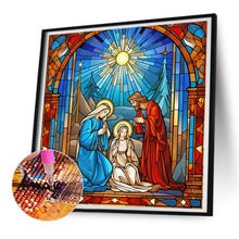 Load image into Gallery viewer, Diamond Painting - Full Round - Believer Jesus Glass Art (30*30CM)
