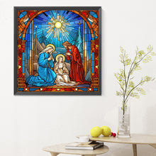 Load image into Gallery viewer, Diamond Painting - Full Round - Believer Jesus Glass Art (30*30CM)
