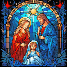 Load image into Gallery viewer, Diamond Painting - Full Round - Believer Jesus Glass Art (30*30CM)
