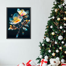 Load image into Gallery viewer, Diamond Painting - Full Round - Fluorescent crystal flowers (30*40CM)
