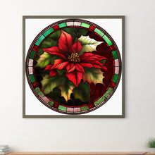 Load image into Gallery viewer, Diamond Painting - Full Round - round brand christmas poinsettia (30*30CM)
