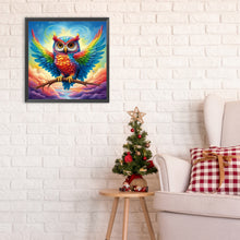 Load image into Gallery viewer, Diamond Painting - Full Round - Colorful owl (30*30CM)
